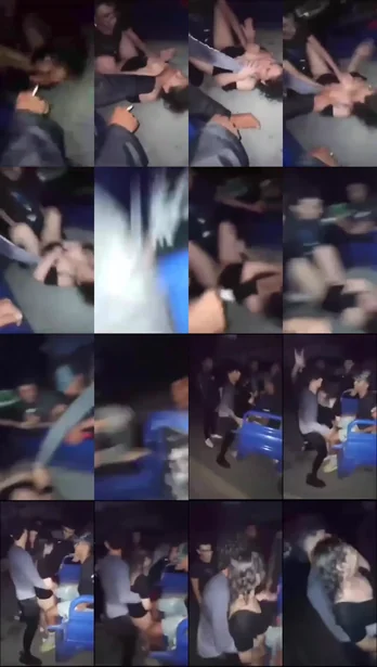 مشاهدة فيديو: مقطع مصري لبلطجية هيجانين على بنوتة في الشارع ماسكينها غضب يفشخو فيها و نازلين فيها فشخ وبيقولها وطي صوتك